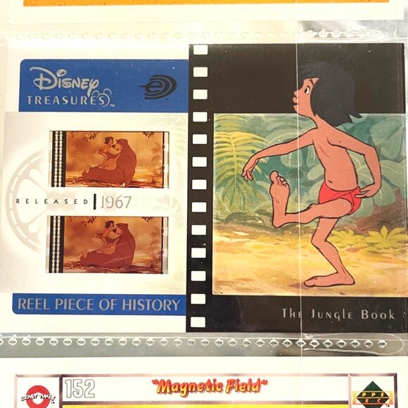 Disney Looney Tunes Trading Card Lot of 8 VTG Betty Boop Foil Mowgli Aladin Pooh - Picture 8 of 11